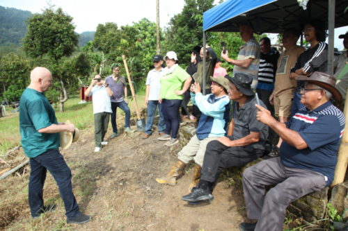 treetherium ignition event, hulu langat, tree planting, treeplanting, reforestation, launching dao