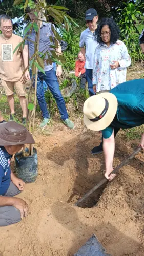 treetherium ignition event, hulu langat, tree planting, treeplanting, reforestation, launching dao