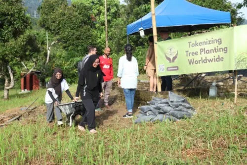 treetherium ignition event, hulu langat, tree planting, treeplanting, reforestation, launching dao